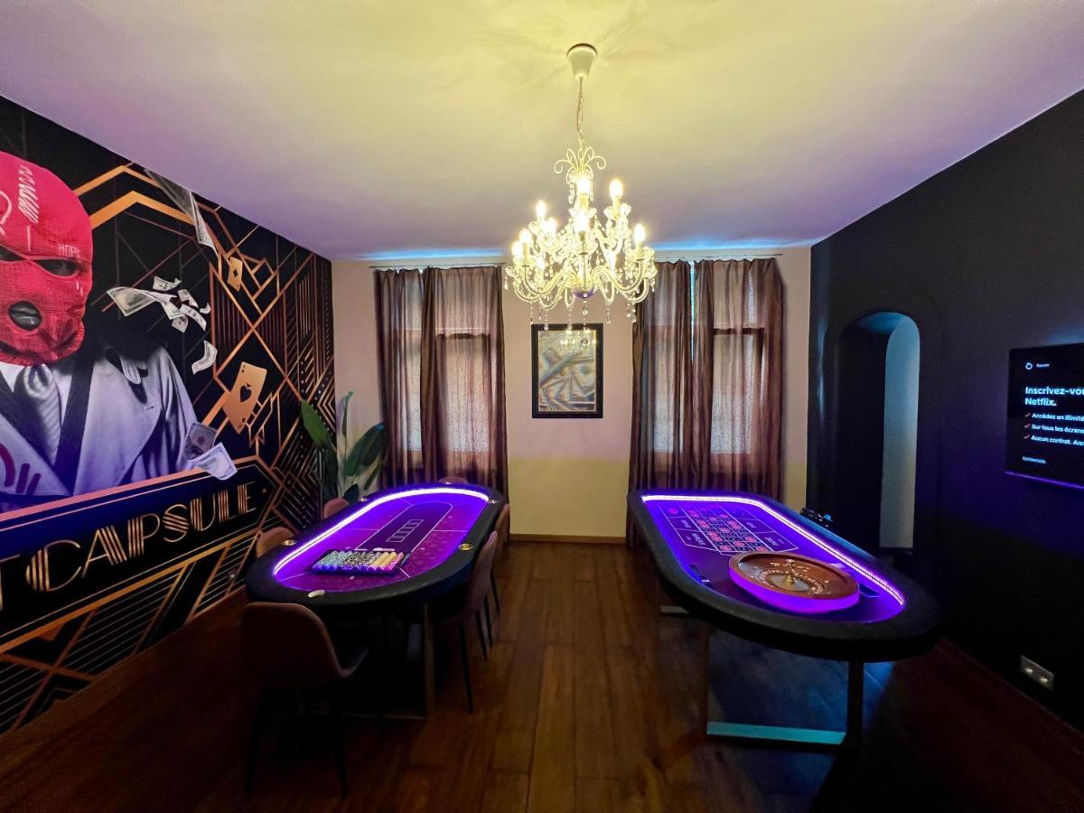 Capsule Casino - Jacuzzi - Billard - Netflix - Console & Jeux Appartement Bergen Buitenkant foto